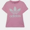 Adidas Originals TREFOIL TEE UNISEX - Print T-shirt - True Pink/white