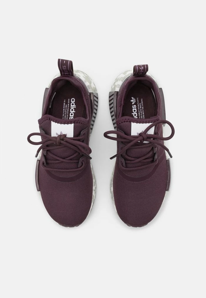 Adidas Originals NMD_R4 - Trainers - Shadow Maroon/white 6 Adidas Originals NMD_R4 - Trainers - Shadow Maroon/white - Image 6