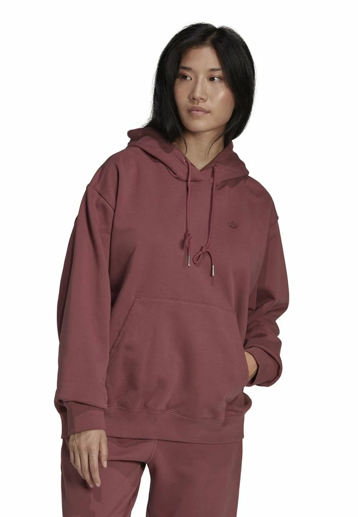 Adidas Originals Hoodie - Quiet Crimson 1 Adidas Originals Hoodie - Quiet Crimson