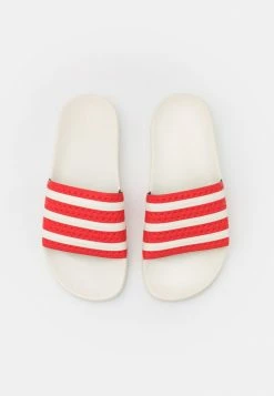 Adidas Originals ADILETTE - Mules - Vivid Red/cloud White/off White -Adidas Originals Shop 3612601b98094c6492cfd7d0d56bad1a