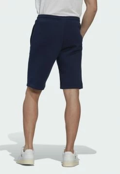 Adidas Originals ESSENTIAL - Shorts - Blue -Adidas Originals Shop 3637c43060fa4a118a1b74103d351ab5