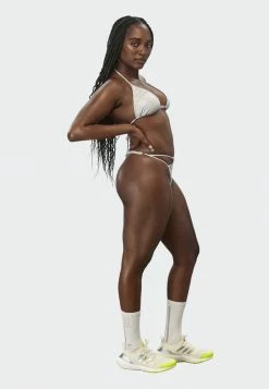 Adidas Originals IVY PARK SWIM BIKINI TOP - Bikini Top - Grey -Adidas Originals Shop 365a58a6fbc1480892237f599ea5f193