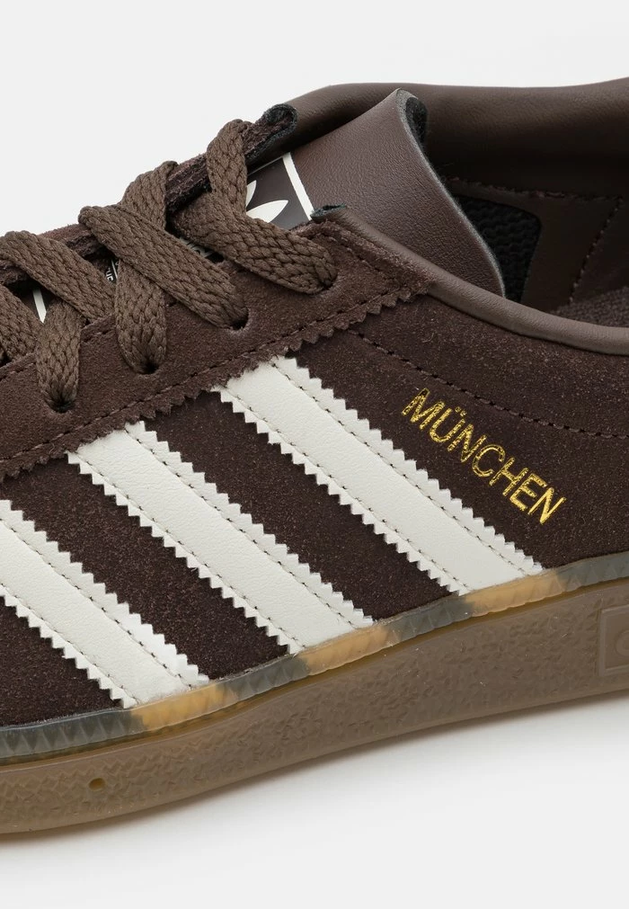 Adidas Originals MUNCHEN UNISEX - Trainers - Brown/off White/gold Metallic 6 Adidas Originals MUNCHEN UNISEX - Trainers - Brown/off White/gold Metallic - Image 6