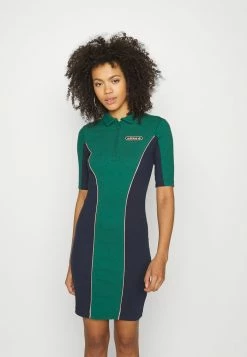 Adidas Originals DRESS - Jersey Dress - Collegiate Green/legend Ink