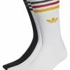 Adidas Originals SOLID CREW UNISEX 3 PACK - Socks - White