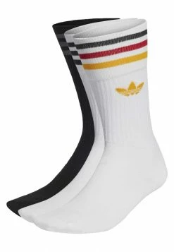 Adidas Originals SOLID CREW UNISEX 3 PACK - Socks - White