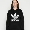 Adidas Originals HOODIE - Hoodie - Black/white