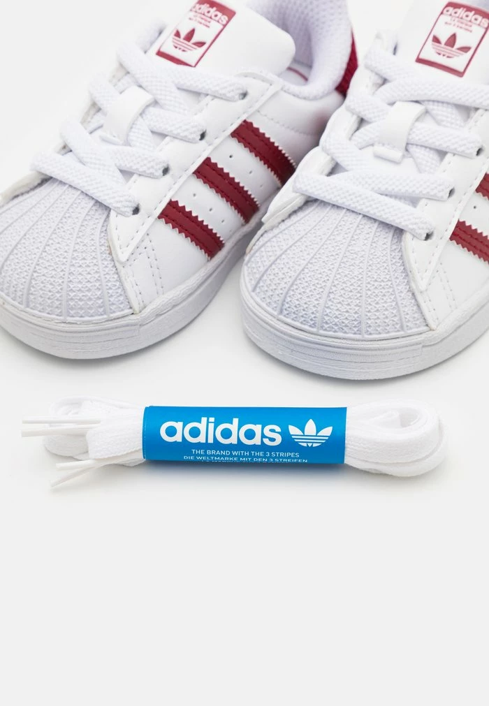 Adidas Originals SUPERSTAR UNISEX - Trainers - Footwear White/team Colleg Burgundy 6 Adidas Originals SUPERSTAR UNISEX - Trainers - Footwear White/team Colleg Burgundy - Image 6