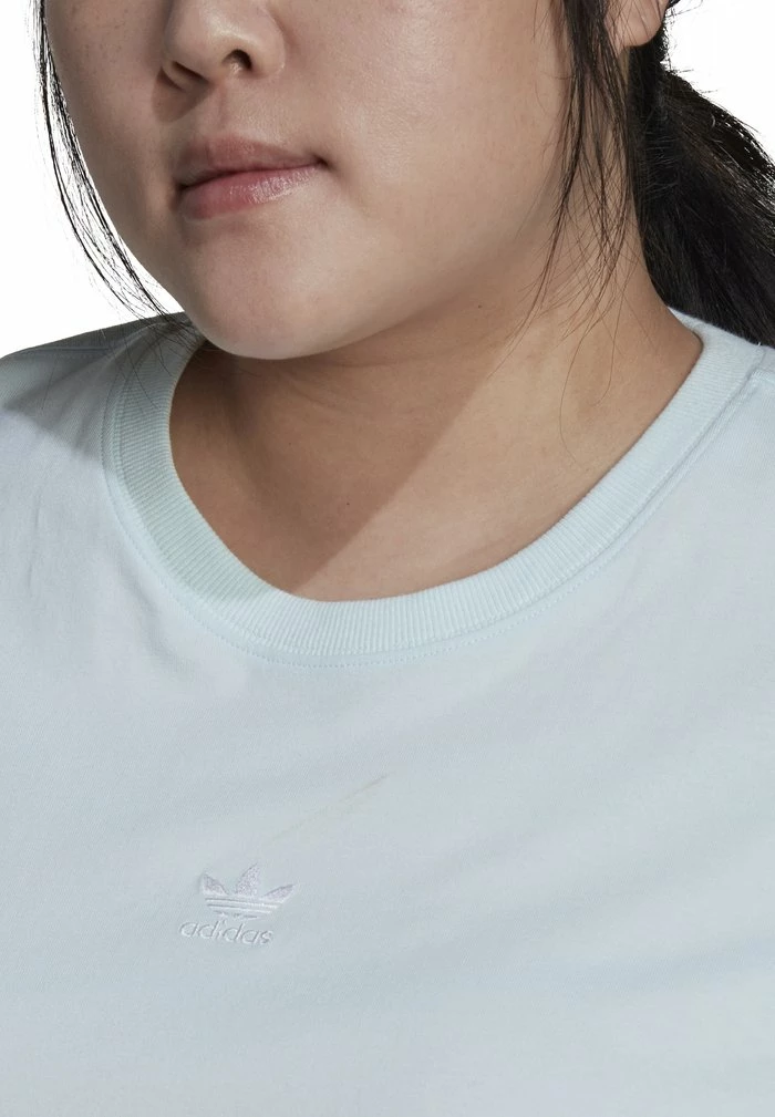 Adidas Originals Basic T-shirt - Almost Blue 3 Adidas Originals Basic T-shirt - Almost Blue - Image 3