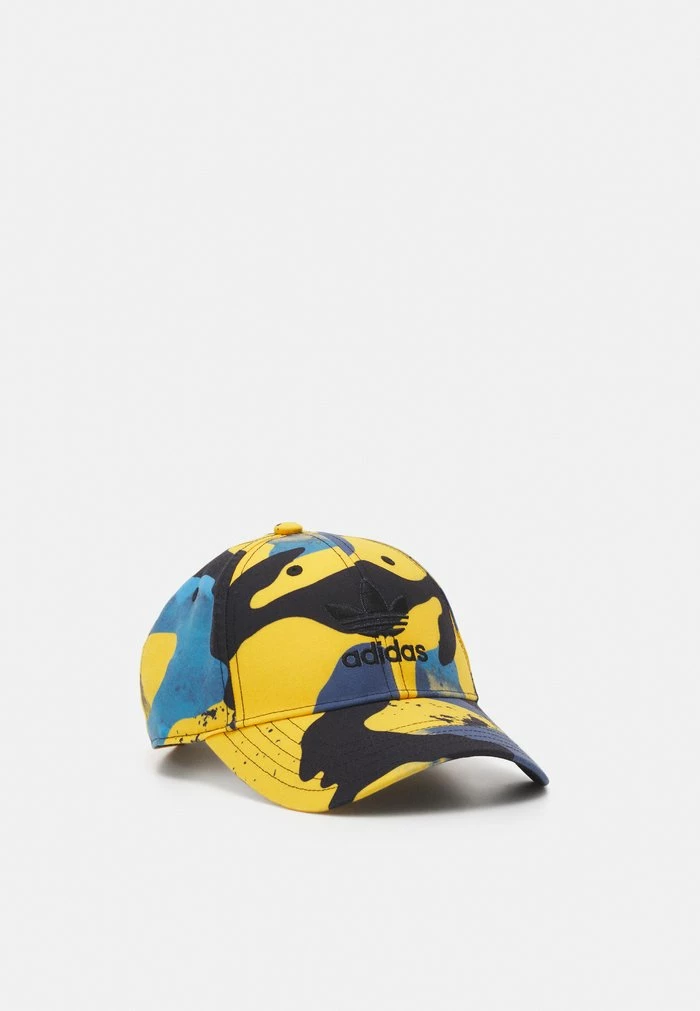 Adidas Originals UNISEX - Cap - Yellow/blue 1 Adidas Originals UNISEX - Cap - Yellow/blue