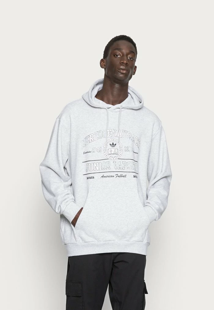 Adidas Originals COLLEGE HOODY - Sweatshirt - Light Grey Heather 1 Adidas Originals COLLEGE HOODY - Sweatshirt - Light Grey Heather