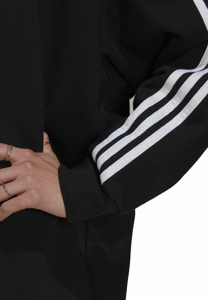Adidas Originals ADICOLOR CLASSICS LONG SLEEVE - Day Dress - Black 6 Adidas Originals ADICOLOR CLASSICS LONG SLEEVE - Day Dress - Black - Image 6