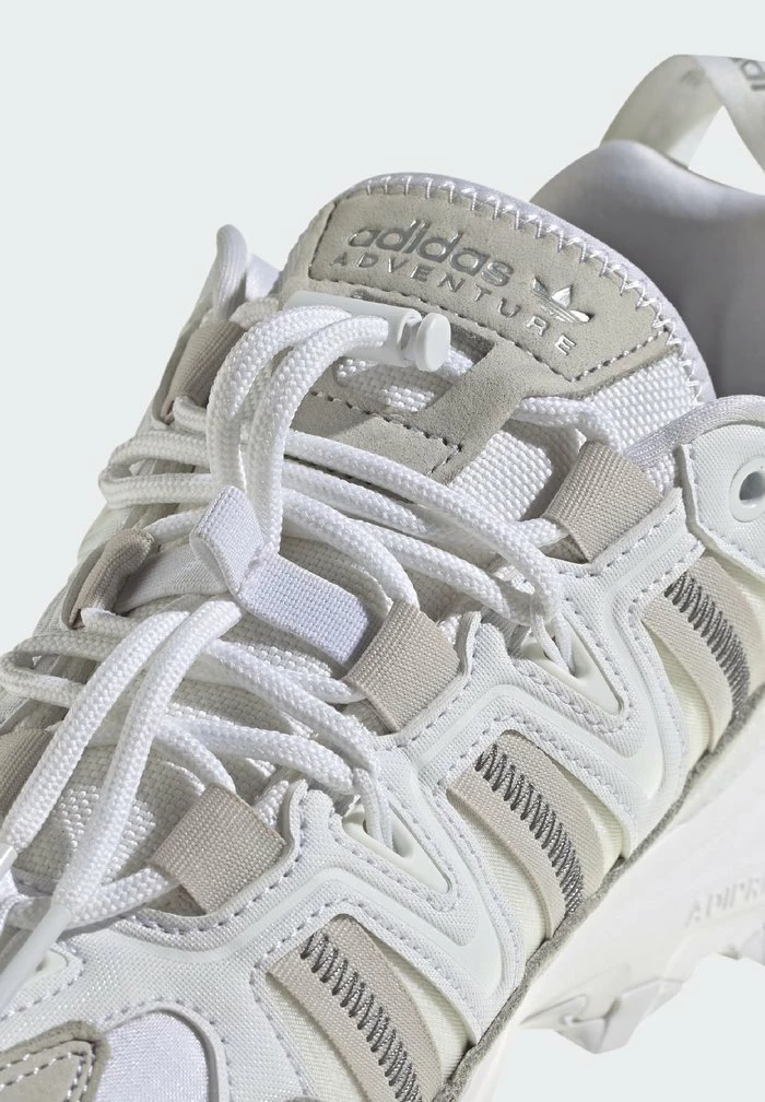 Adidas Originals HYPERTURF UNISEX - Trainers - Cloud White Grey One Silver Metallic 4 Adidas Originals HYPERTURF UNISEX - Trainers - Cloud White Grey One Silver Metallic - Image 4