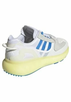 Adidas Originals ZX 5K BOOST UNISEX - Trainers - Ftwr White Blue Rush Off White -Adidas Originals Shop 3be544e723a4420486e3c0960ec95f97