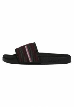 Adidas Originals ADILETTE PATCHWORK - Pool Slides - Black