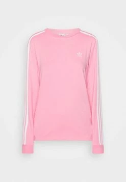 Adidas Originals LONGSLEEVE - Long Sleeved Top - Bliss Pink -Adidas Originals Shop 3ca3850fd0ed4e5e8d7369107eca3227