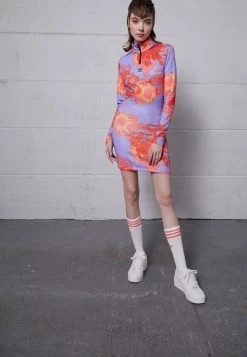 Adidas Originals DRESS - Jersey Dress - Light Purple