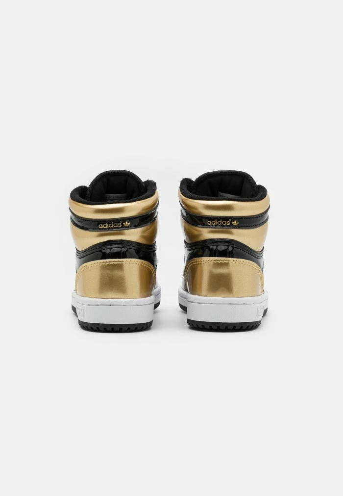 Adidas Originals TOP TEN RB UNISEX - High-top Trainers - Core Black/gold Metallic/footwear White 3 Adidas Originals TOP TEN RB UNISEX - High-top Trainers - Core Black/gold Metallic/footwear White - Image 3