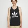 Adidas Originals TREFOIL - Top - Black/white
