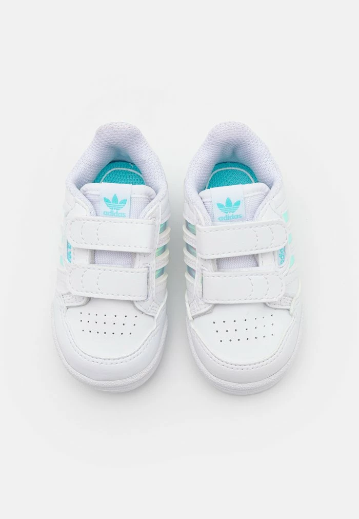 Adidas Originals CONTINENTAL 80 STRIPES CF UNISEX - Trainers - Footwear White/ulse Aqua 4 Adidas Originals CONTINENTAL 80 STRIPES CF UNISEX - Trainers - Footwear White/ulse Aqua - Image 4