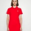 Adidas Originals TEE DRESS - Jersey Dress - Vivid Red