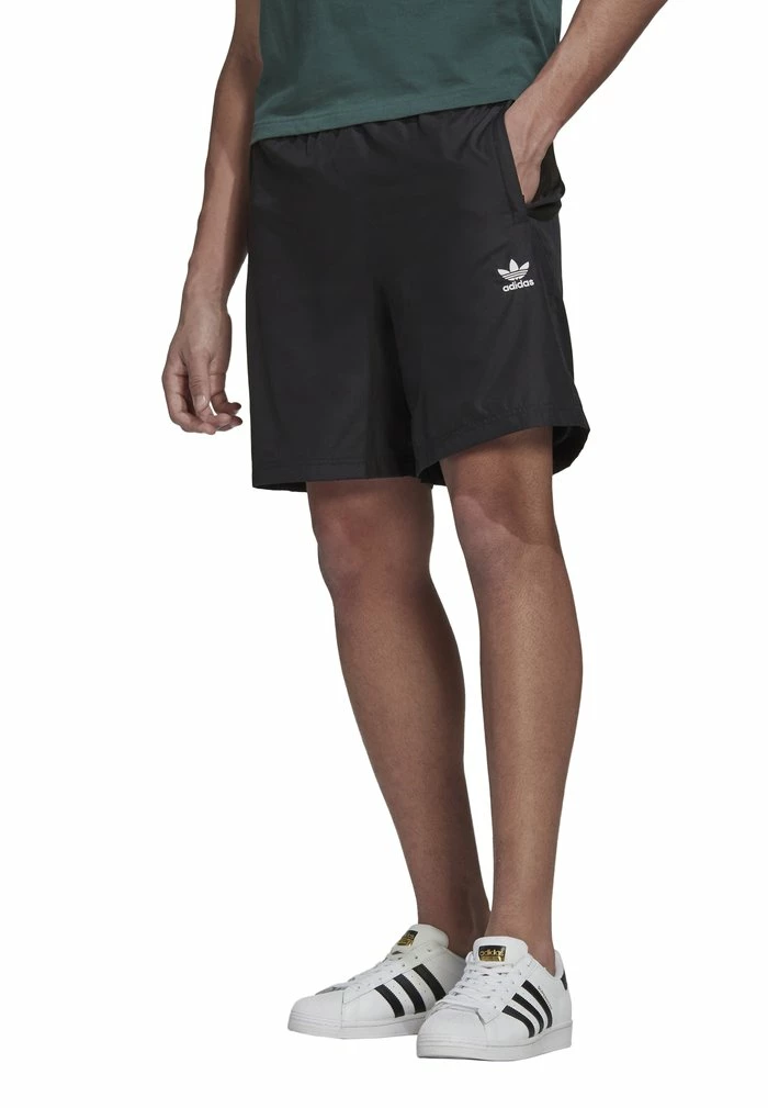 Adidas Originals TRACE - Shorts - Black 2 Adidas Originals TRACE - Shorts - Black - Image 2