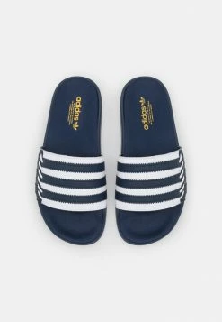 Adidas Originals ADILETTE - Mules - Collegiate Navy/footwear White -Adidas Originals Shop 3f3dea15b26648c79e65a48a129c101d