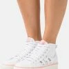 Adidas Originals NIZZA PLATFORM MID - High-top Trainers - Footwear White/glory Pink/off White