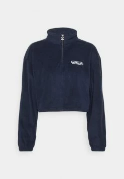 Adidas Originals CROPPED - Fleece Jumper - Legend Ink -Adidas Originals Shop 3fb841c36fa34b359ad06b640ba90c7e