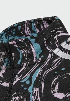 Adidas Originals Zip-up Sweatshirt - Black/bliss Lilac/semi Mint Rush -Adidas Originals Shop 4007214926ce4167940184e4b17f5c80