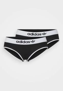 Adidas Originals HIPSTER 2 PACK - Briefs - Black -Adidas Originals Shop 401c8bf56ee5400590a76604b3a25794