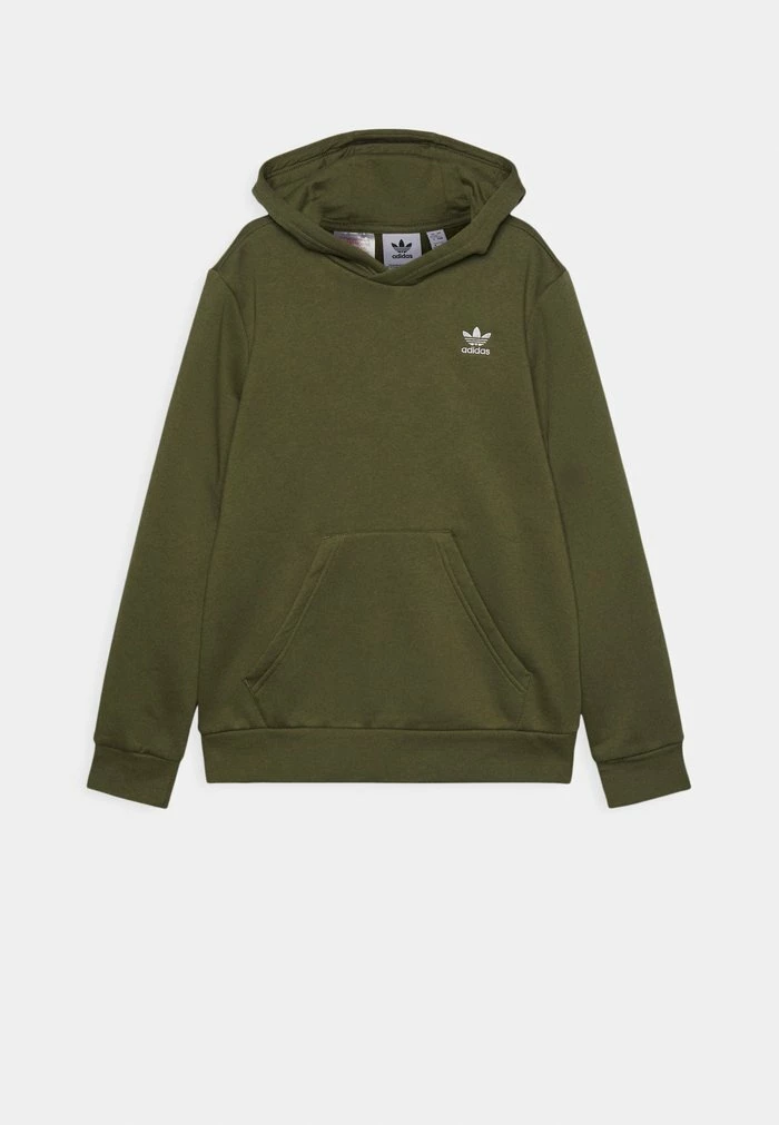 Adidas Originals ADICOLOR - Hoodie - Focus Olive/white 1 Adidas Originals ADICOLOR - Hoodie - Focus Olive/white