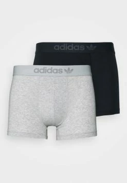 Adidas Originals ECO MAN REFIBRA TRUNK 2 PACK - Pants - Medium Heather Grey/black