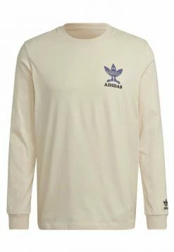 Adidas Originals GRAPHIC FUN LONG-SLEEVE - Long Sleeved Top - Beige -Adidas Originals Shop 4050bbae97494ea69f64d06ace47b312