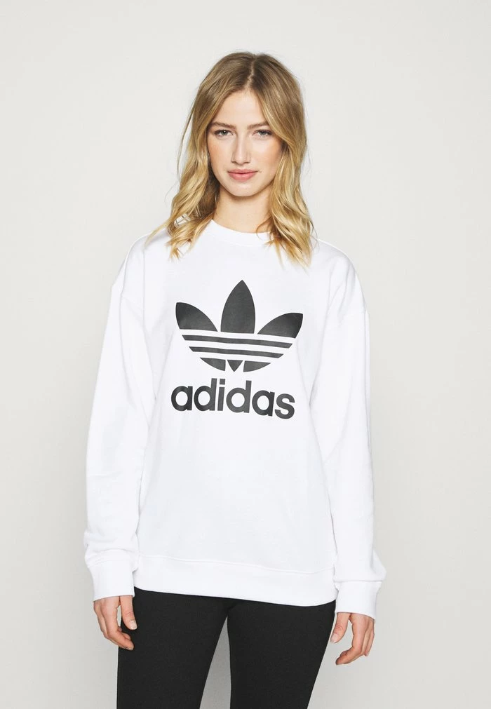 Adidas Originals CREW - Sweatshirt - White 1 Adidas Originals CREW - Sweatshirt - White