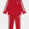 Adidas Originals TRACKSUIT UNISEX SET - Training Jacket - Vivid Red/white