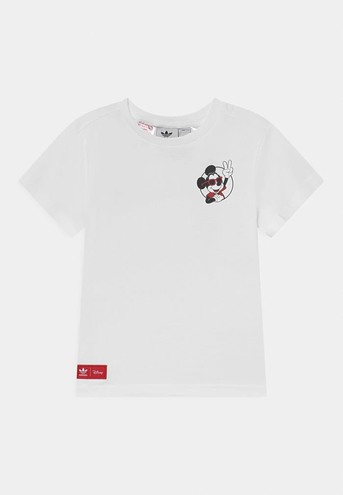 Adidas Originals MICKEY MOUSE TEE UNISEX - Print T-shirt - White 1 Adidas Originals MICKEY MOUSE TEE UNISEX - Print T-shirt - White