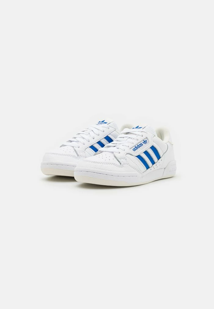 Adidas Originals CONTINENTAL 80 STRIPES UNISEX - Trainers - Footwear White/blue/offwhite 2 Adidas Originals CONTINENTAL 80 STRIPES UNISEX - Trainers - Footwear White/blue/offwhite - Image 2