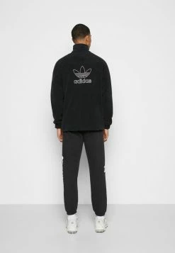 Adidas Originals TREFOIL UNISEX - Fleece Jumper - Black -Adidas Originals Shop 41e9e5b67ec545c7b8c0085cdc5b2148