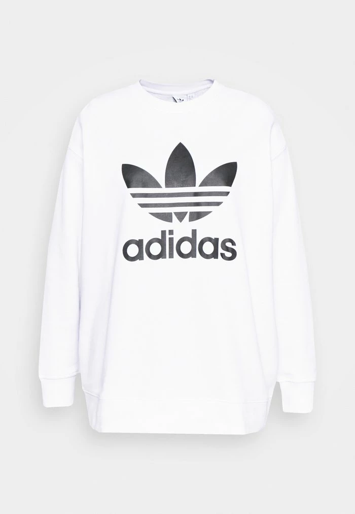 Adidas Originals CREW - Sweatshirt - White 4 Adidas Originals CREW - Sweatshirt - White - Image 4