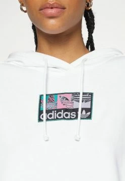 Adidas Originals CROPPED HOODIE - Hoodie - White 9 Adidas Originals CROPPED HOODIE - Hoodie - White -Adidas Originals Shop 435d7249114847d088f57b05aa7c76b5