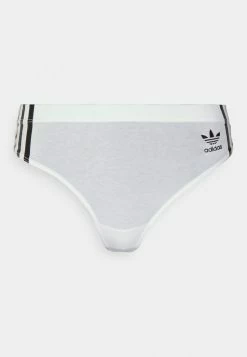 Adidas Originals WIDE SIDE THONG 2 PACK - Thong - Black/white -Adidas Originals Shop 43ad69771a2842d58ab6c47bf0bf8f2c