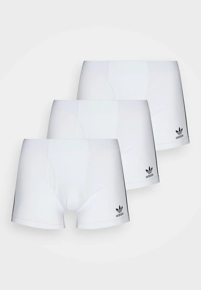 Adidas Originals TRUNK 3 PACK - Pants - White 1 Adidas Originals TRUNK 3 PACK - Pants - White