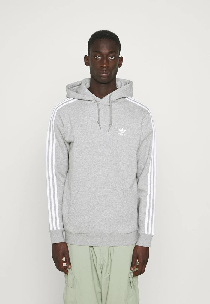 Adidas Originals HOODY UNISEX - Hoodie - Medium Grey Heather 1 Adidas Originals HOODY UNISEX - Hoodie - Medium Grey Heather