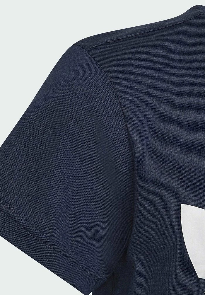 Adidas Originals TREFOIL TEE UNISEX - Print T-shirt - Blue 4 Adidas Originals TREFOIL TEE UNISEX - Print T-shirt - Blue - Image 4