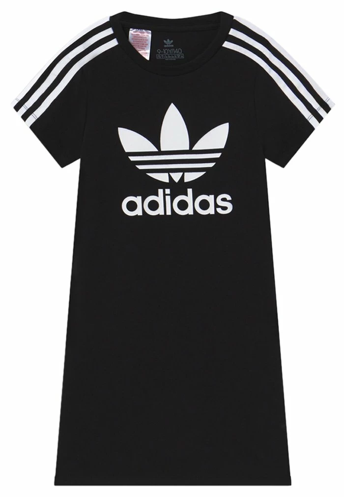 Adidas Originals SKATER DRESS - Jersey Dress - Black/white 1 Adidas Originals SKATER DRESS - Jersey Dress - Black/white