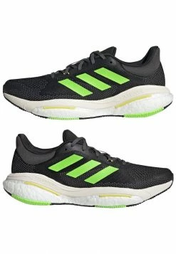 Adidas Originals SOLAR GLIDE - Trainers - Cblack Sgreen Beamye -Adidas Originals Shop 4591ccbcbc3f4948a7bff4ceb5e8d908