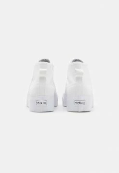Adidas Originals NIZZA PLATFORM MID - High-top Trainers - Footwear White -Adidas Originals Shop 45e583fb7e9143a8a8b615ebad7ccfba