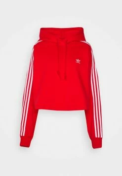 Adidas Originals ADICOLOR CLASSICS PLUS SIZE - Hoodie - Red