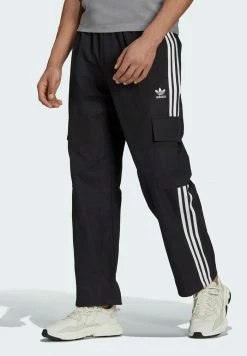 Adidas Originals 3-STRIPES - Tracksuit Bottoms - Black
